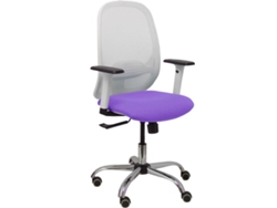 Silla Operativa PYC Cilanco Blanco (Brazos Ajustables - Malla)