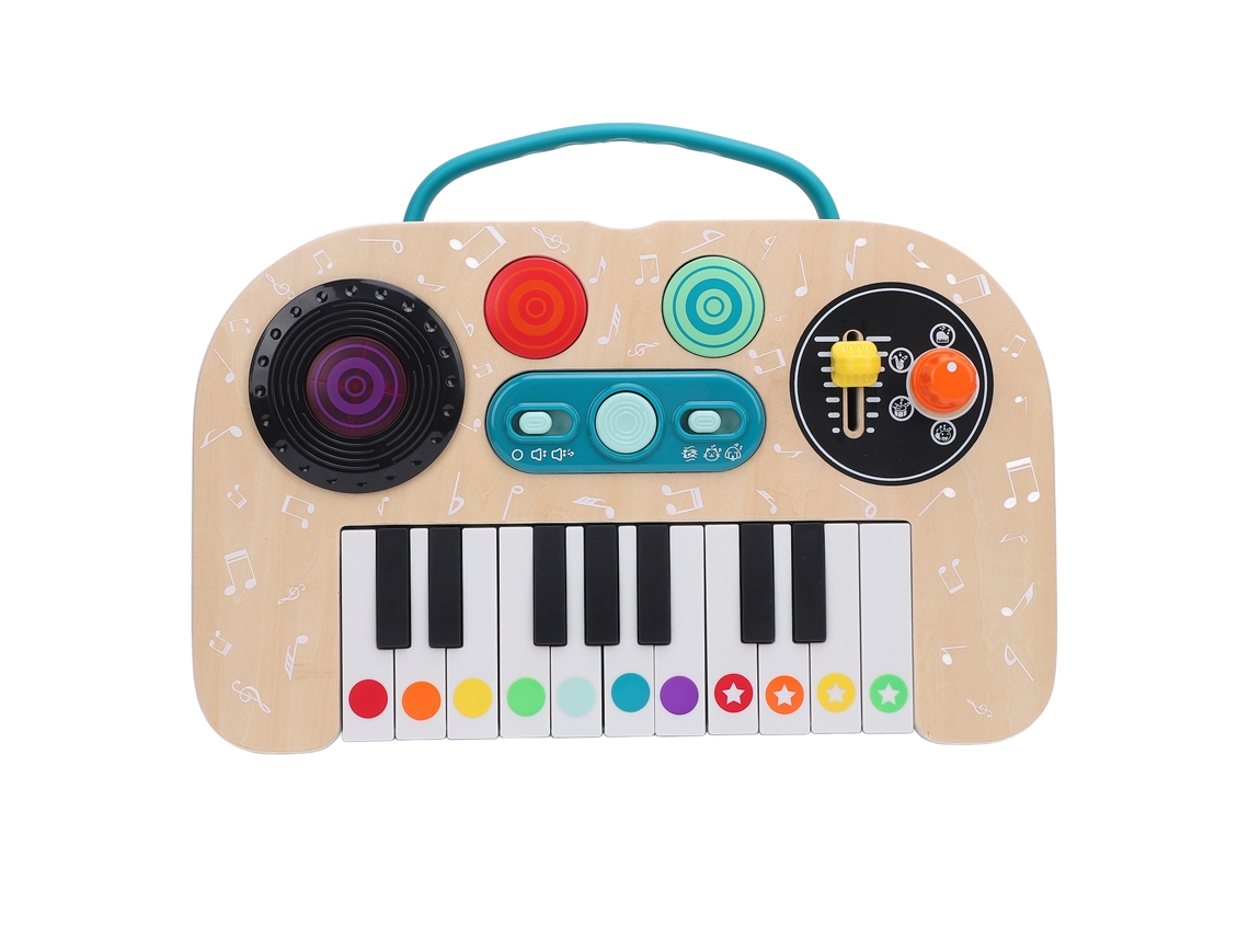 Ats-set De Dj Musical Para Bebés Con Piano Y Efectos Sonoros Educatsivo Colorido Juguete De Música Para Niños Y Niñas