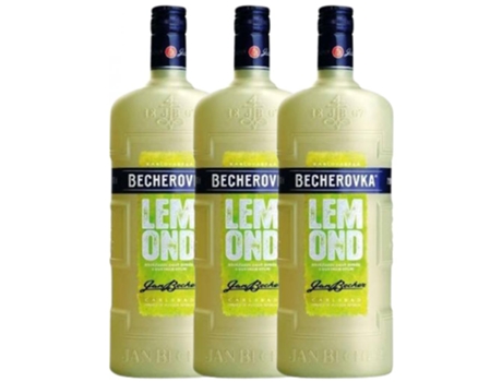 Digestivo PEQUEÑOS PRODUCTORES Becherovka Lemond (1 L - 3 unidades)