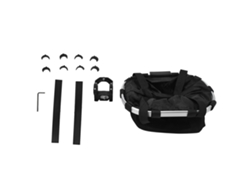 Cesta plegable para mascotas para la parte delantera de la bicicleta