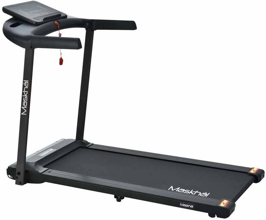 Maskhäl Cinta De correr home k888 pantalla lcd conexión bluetooth y app velocidad 1 12kmh motor dc 2hp max. 110 149.7x3.5.x108.5