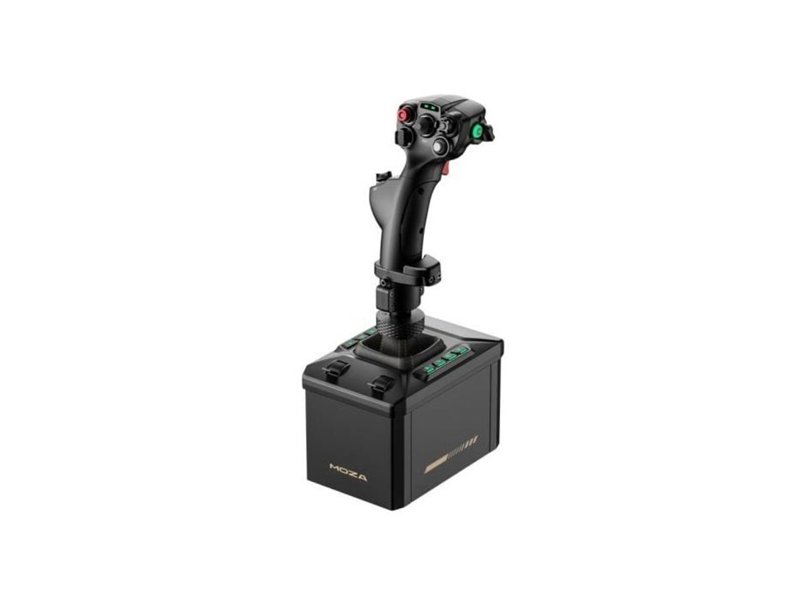 Simulador De Vuelo Moza Ab6: Base Con Retroalimentación De Fuerza + Joystick