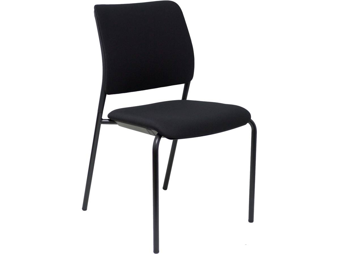 Silla de Confidente PYC To Sync Meet  Negro (Tela)