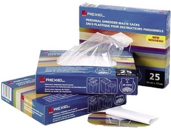 Pack 100 Bolsas REXEL Destructora AS100 (Capacidad: 40 L)