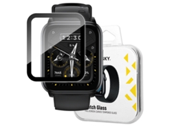 Cristal protector híbrido para Realme Watch 2 Pro, color negro Vayotoy
