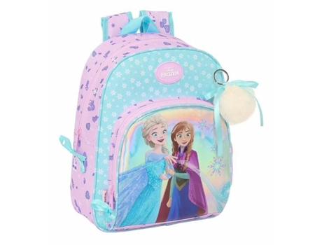 Mochila Escolar FROZEN Cool days (Azul cielo - Poliéster 300D)