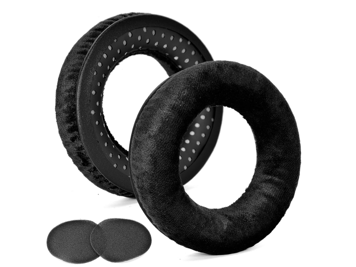 Almohadillas para auriculares Beyerdynamic DT990 Pro, espuma suave, color negro.