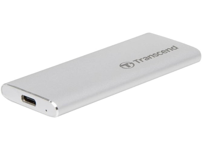 Disco SSD Externo TRANSCEND ESD240C (480 GB - USB 3.1 - 520 MB/s)