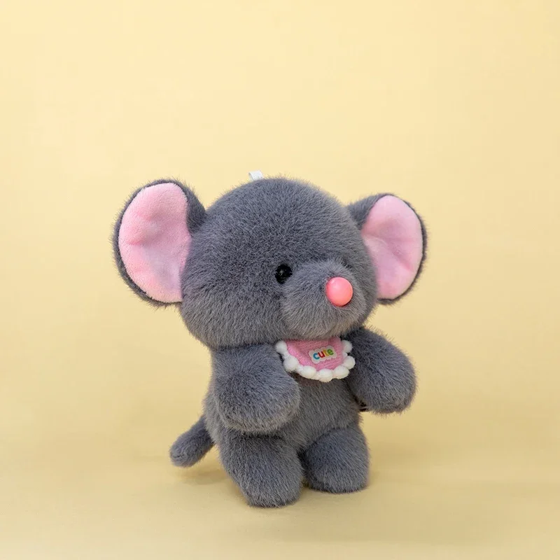 (ratón 13cm) Lindo Juguete De Peluche De Animal, Adorno Para Computadora 13cm