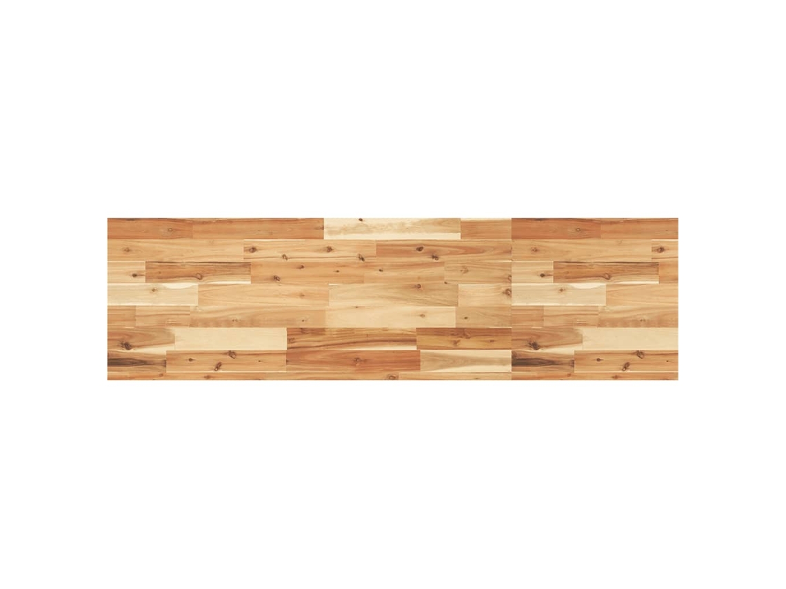 Estante Flotante VIDAXL Marrón Madera de acacia (120x40x4 cm)