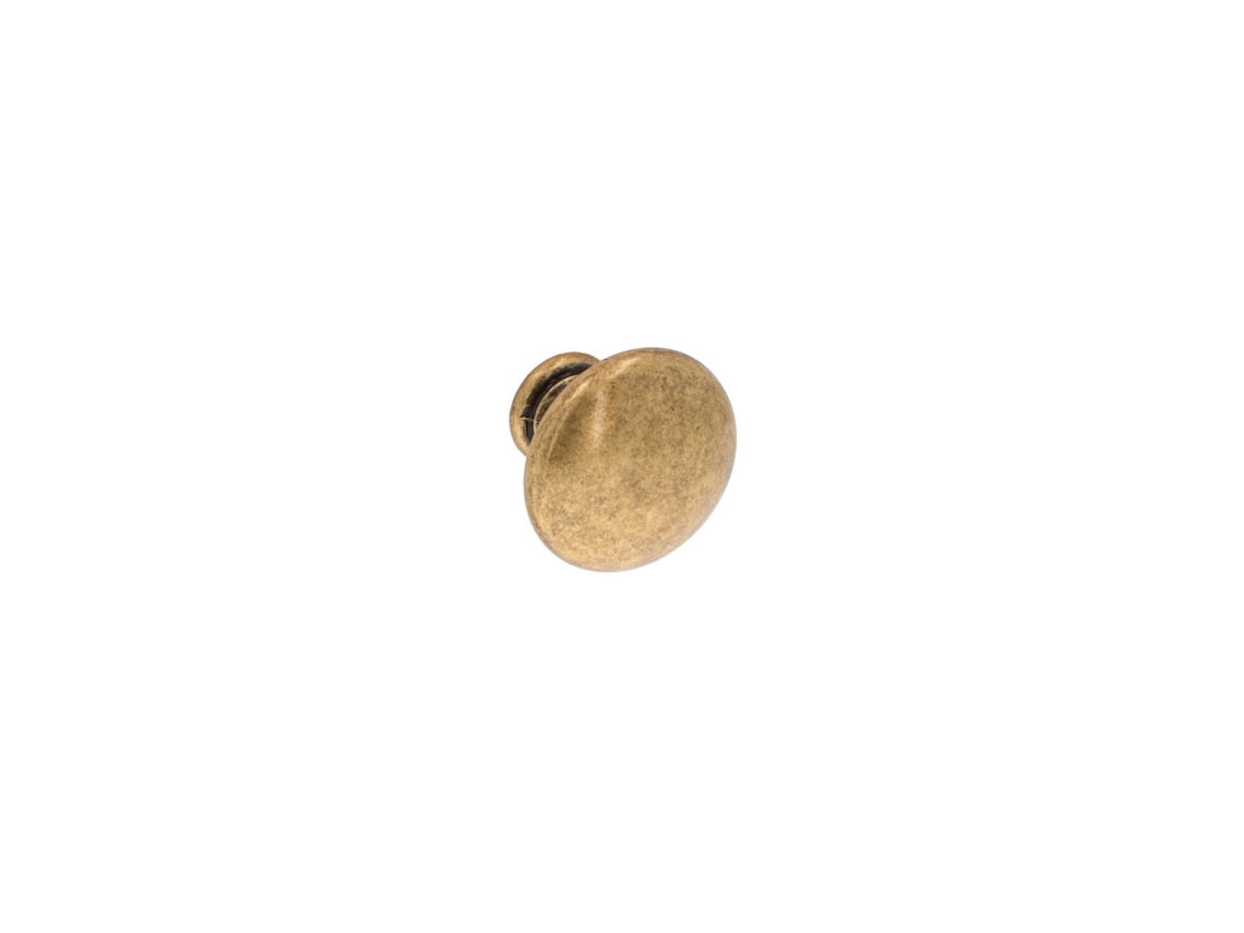 Pomo Para Muebles De Zamac Diámetro 30mm Estilo Antiguo Florence Lote De 6