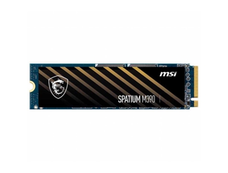 Msi Spatium M390 Nvme M.2 500Gb Disco SSD PCI Express 3D Nand