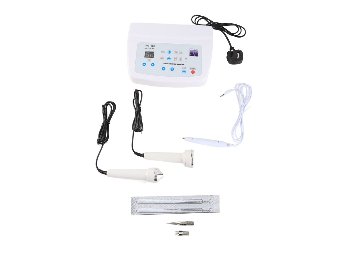 Máquina De Ultrasonido Profesional Para Belleza Facial, Firmado Y Lifting, Blanqueamiento De Piel, 110-220v, Plug Uk