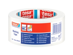 Cinta Adhesiva TESA TAPE Señalizacion Temporal Blanco