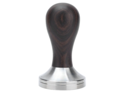 Prensador De Café De Acero Inoxidable De 53 Mm Con Mango De Madera Para El Hogar Y La Oficina.