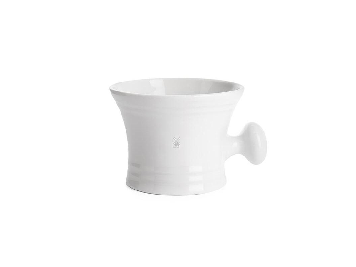 Bol de afeitado con mango de porcelana MÜHLE