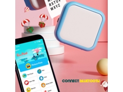Mini Impresora Térmica Portátil Sin Tinta M3 Impresora Inalámbrica Bluetooth Hd Azul Cuich