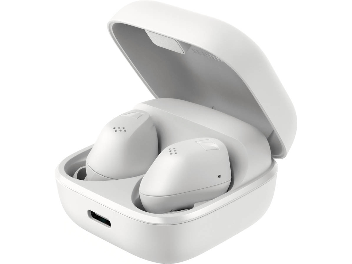 Auriculares Bluetooth Bluetooth True Wireless SENNHEISER Accentum (In Ear - Blanco)