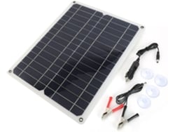 Panel Solar Exterior De 15 W De Alta Eficiencia Y Ahorro De Energía.