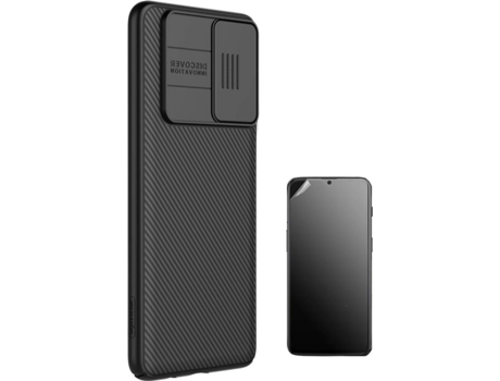 Funda + Protector de Pantalla Xiaomi Poco M4 Pro 5G Nillkin Camshield Negro