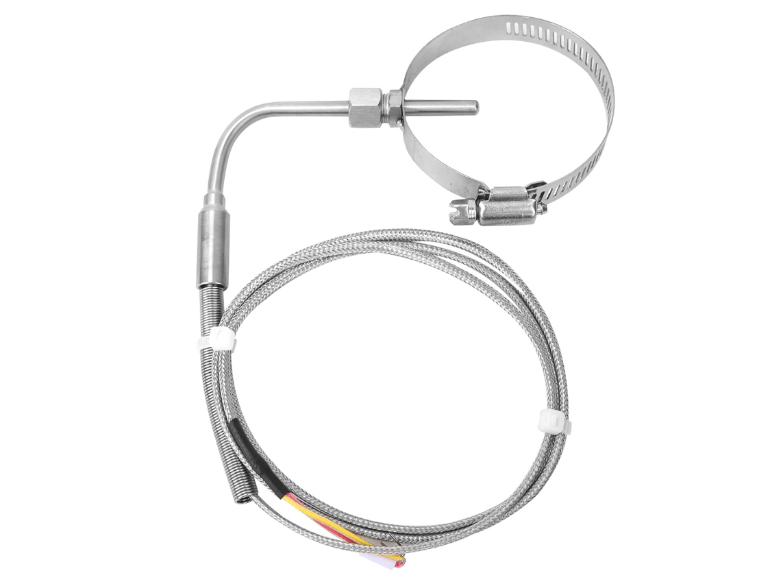 Veloriskku-sonda De Temperatura De Acero Inoxidable Elbow Con Cable Retráctil 1m Sensor De Temperatura