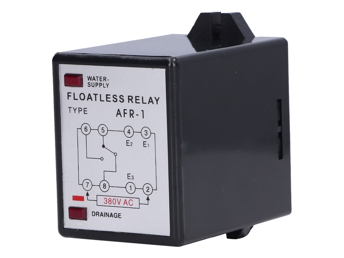 Controlador De Nivel De Agua Afr-1 De 380 V, Antiinterferencias, Alta Capacidad De Contacto, Abs