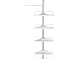 Estante de baño telescópico Bcb02sw Leobert