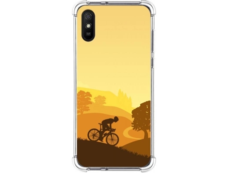 Carcasa Xiaomi Redmi 9A / 9AT TUMUNDOSMARTPHONE Ciclista Multicolor