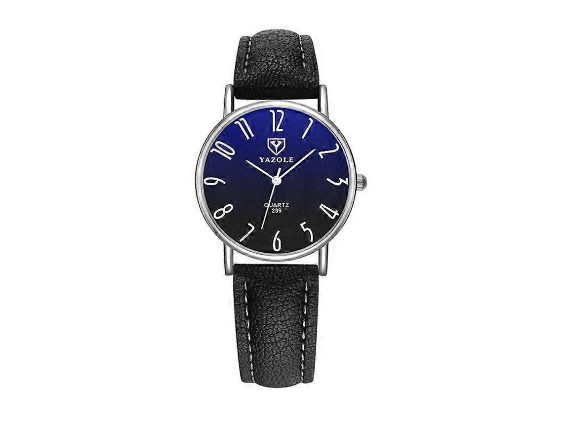 Reloj de pulsera para hombre Yazole 299 Hengrongshen con esfera con números arábigos