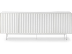 Aparador BAZAR MONDIALE Sierra (Blanco - 211x47x80 cm)