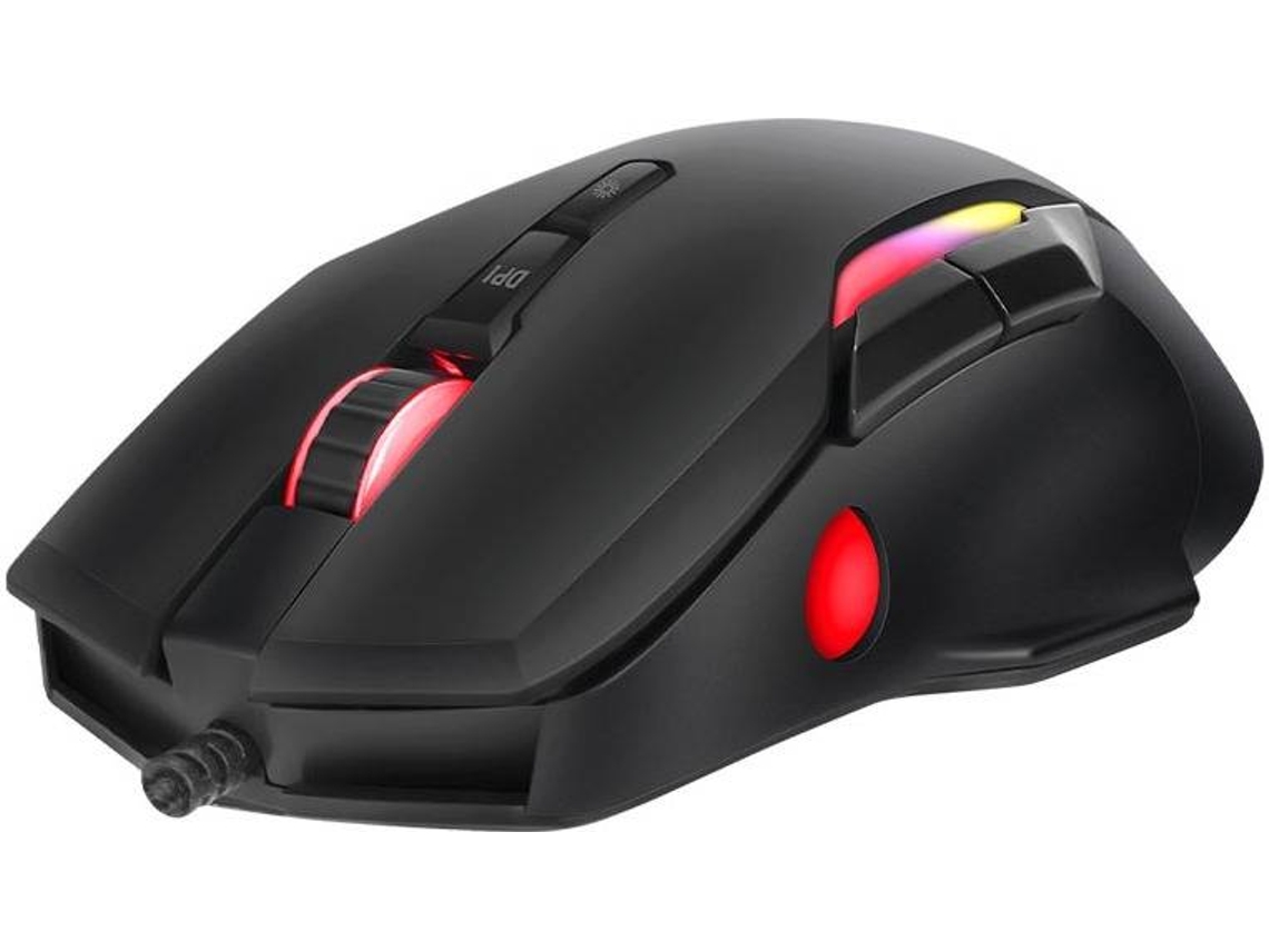 Ratón Gaming SCORPION MA-G945 (10000 dpi - Negro)