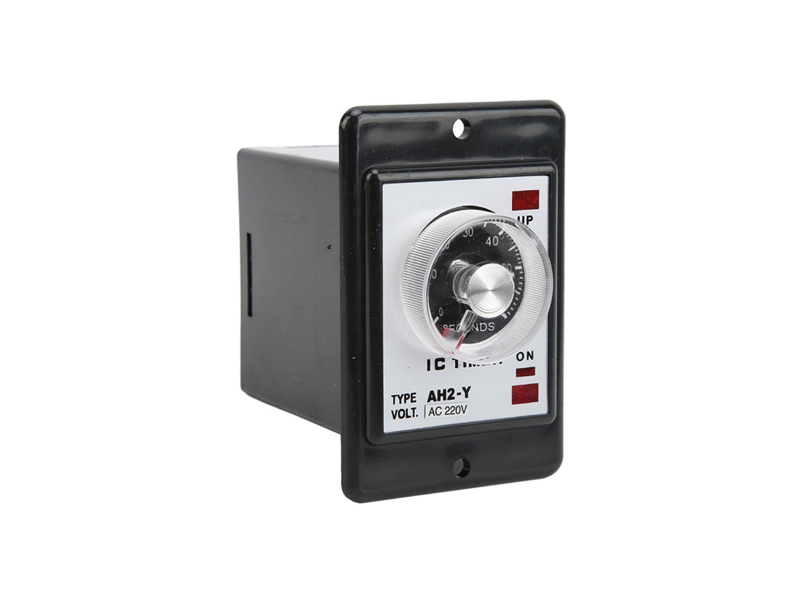 2026dz-Tiempo Relay Ah2-y 60s Control por mando giratorio 220vac Temporizador pequeño