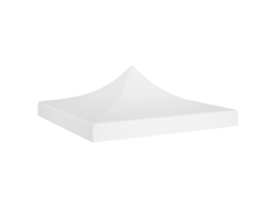 Techo De Carpa Para Celebraciones Blanco 2x2 M 270 G/m²