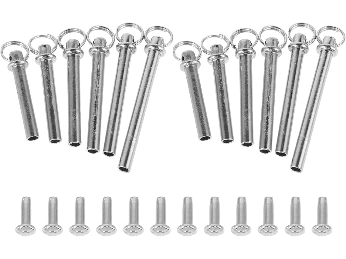 Kit De 13 Remaches 17-29 Ejes De Reparación Para Ventilador Plegable Piezas Metálicas Mm