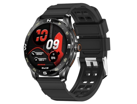 SHAH ARPAN Y88 Reloj inteligente deportivo multifuncional con oxígeno y llamadas Bluetooth, negro