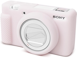 Funda Eifson Para Sony Zv 1f / Zv-1 Ii, De Silicona Suave Con Protector De Pantalla Antiarañazos (compatible, Rosa Claro).