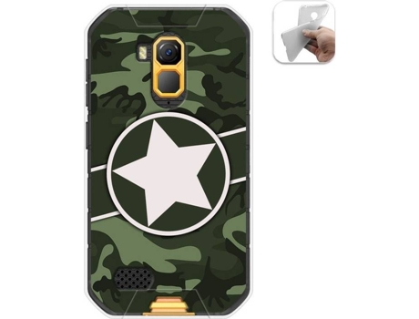 Carcasa Ulefone Armor X7 / X7 Pro TUMUNDOSMARTPHONE Camuflaje 01 Multicolor