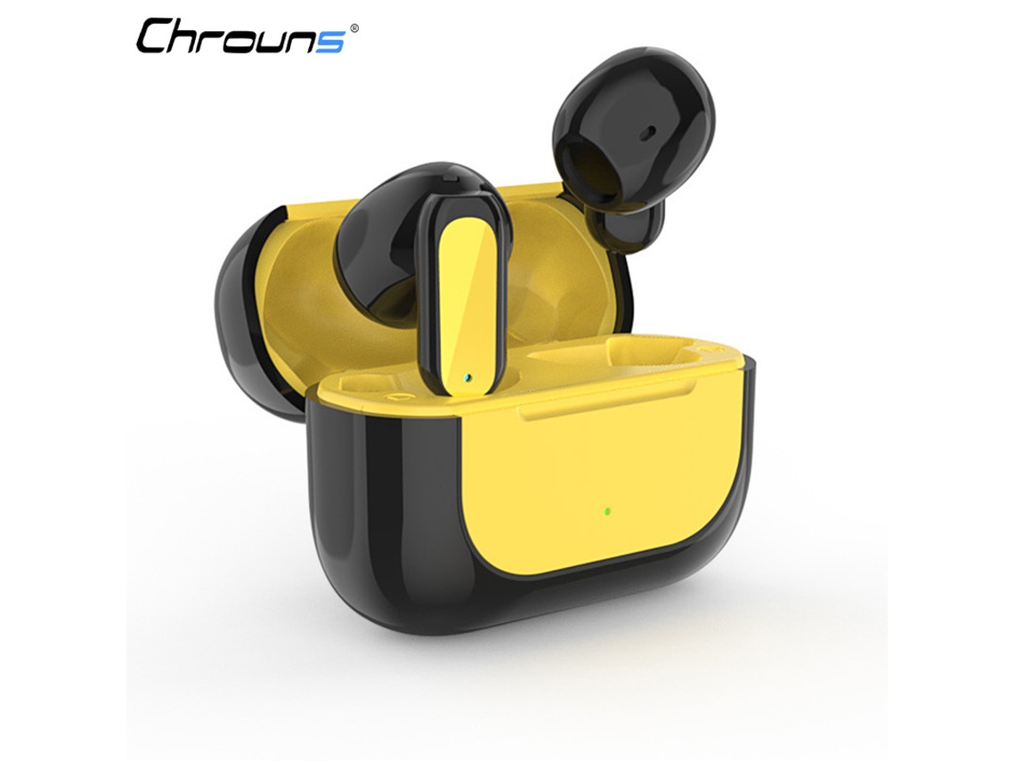 Auriculares Inalámbricos Estéreo Cancelación Activa Ruido Yizhood Bluetooth Negro