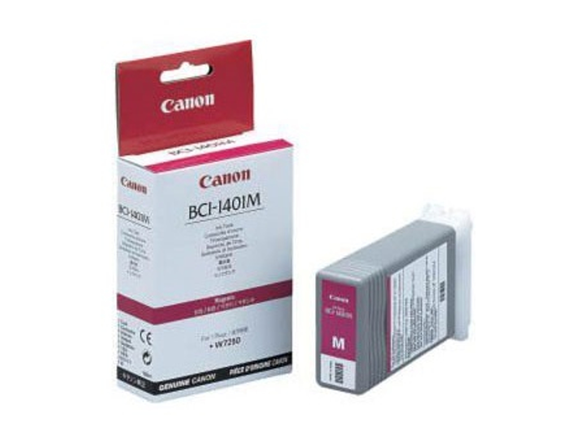 Tinta Original CANON BCI-1401M TANK para BJ-W7250, imagePROGRAF W7250 Magenta