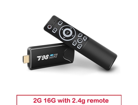 Box Smart Tv T98 Mini Rk3318 Android10.0 Receptor de TV 2 + 16g 2 + 16G_US enchufe