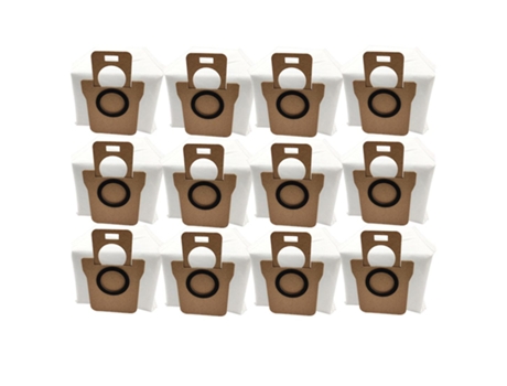 12pc saco de pó para xiaomi mijia b101cn dreame s10 s10pro robô limpador