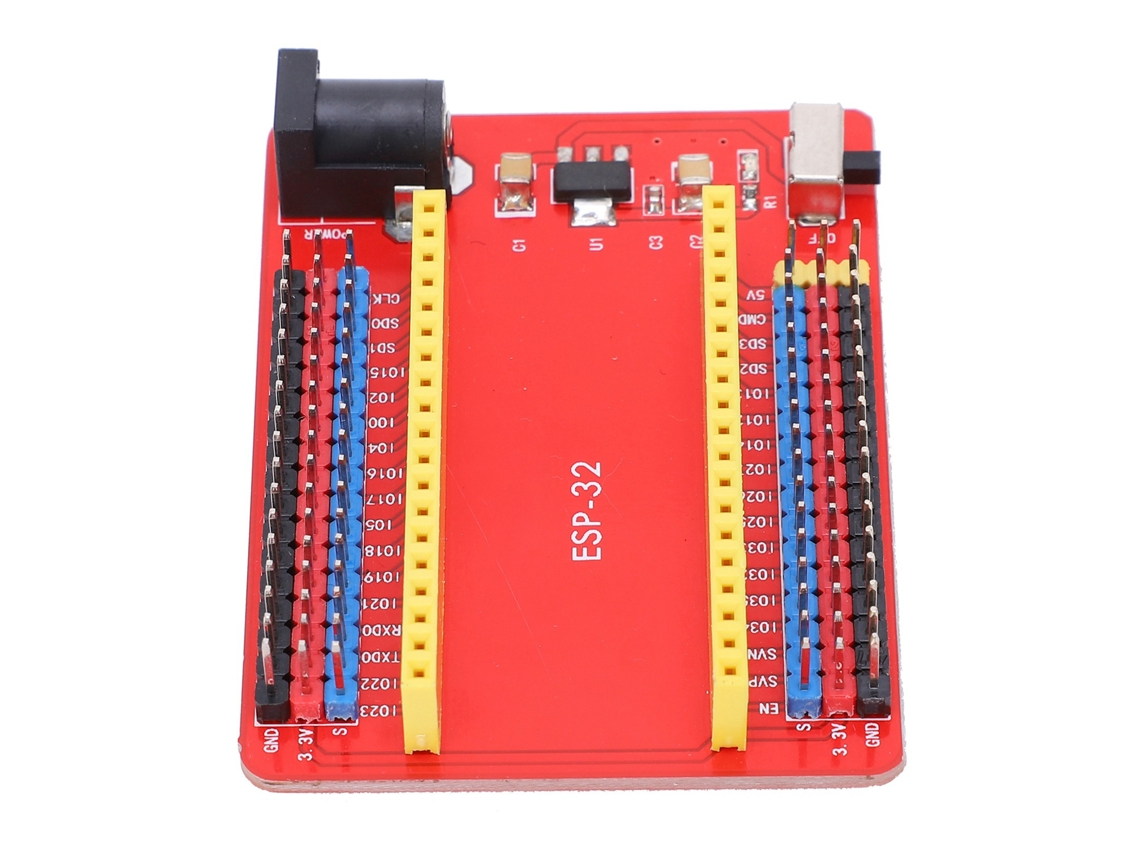 Placa de expansão ESP32 IO para desenvolvimento e aprendizado de programação para engenheiros e técnicos.
