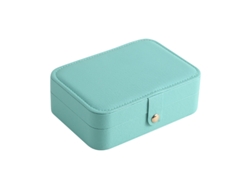 Caja de joyas de cuero portátil, para regalos Kofihety