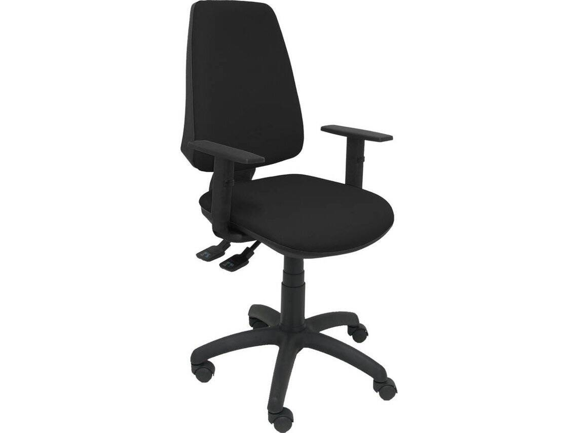 Silla de Escritorio Operativa PYC Elche S Negro BA (Brazos Ajustables - Tejido)