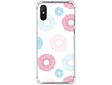 Carcasa Xiaomi Redmi 9A TUMUNDOSMARTPHONE Dibujos Antigolpes Flores 06 Multicolor