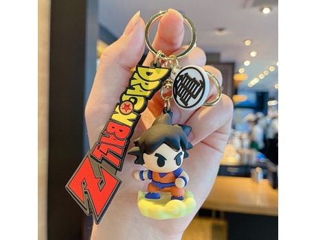 Muñeco GAATPOT Anime Dragon Ball Figure Keychain Pendant Toy Goku Majin Buu Piccolo Pvc Doll Model Car Keychain Pendant Cute Bag Ornament Gifts