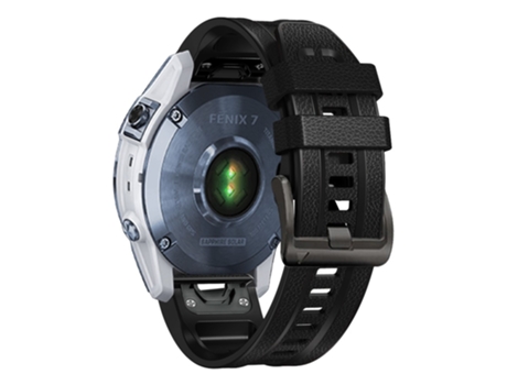 Correa de Silicona liberación rápida 26mm para Garmin Tactix 7 Pro/Fenix 7X/Fenix 6X Pro - negro
