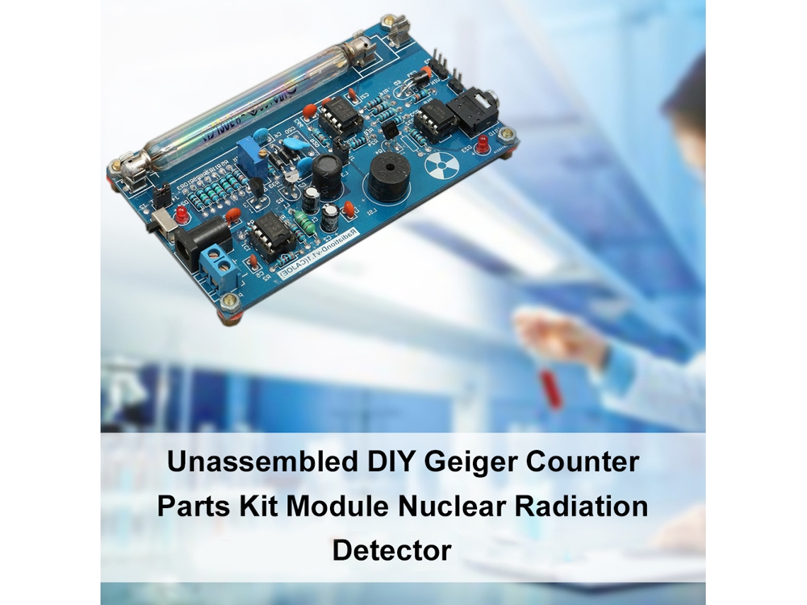 2026as-kit de piezas para contador Geiger DIY módulo detector de radiación nuclear desmontado