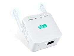 Amplificador Wifi 300mbit/s, 2 Antenas, 4 Modos Yizhood (branco)