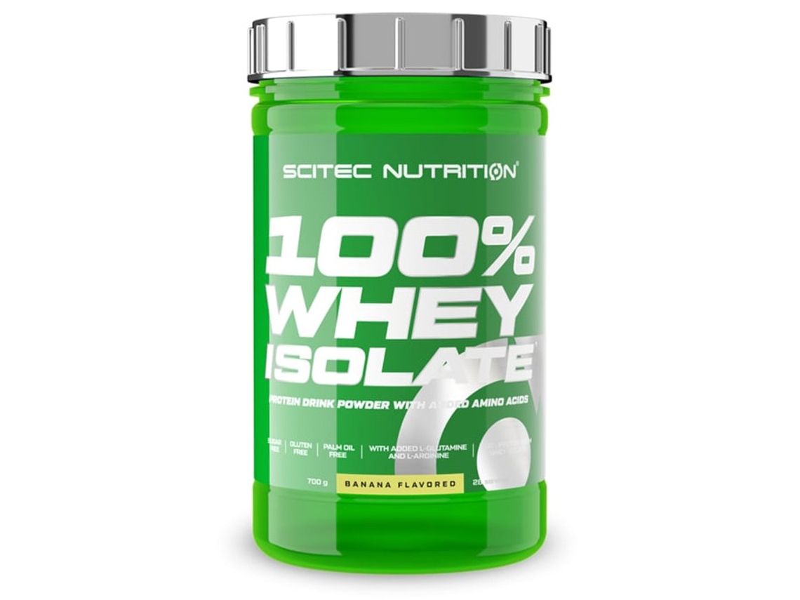 Proteína SCITEC NUTRITION 100% Isolate Con Adicional (700 Gr - Chocolate)
